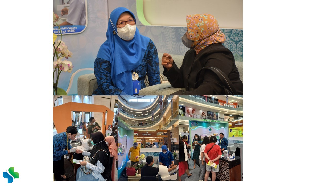 RSUD Sleman Memeriahkan Jogja Medical & Health Tourism Expo 2022